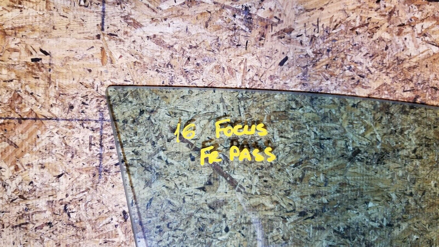 15 16 17 18 Ford Focus Sdn Right Passenger Front Door Window Glass OEM 14k