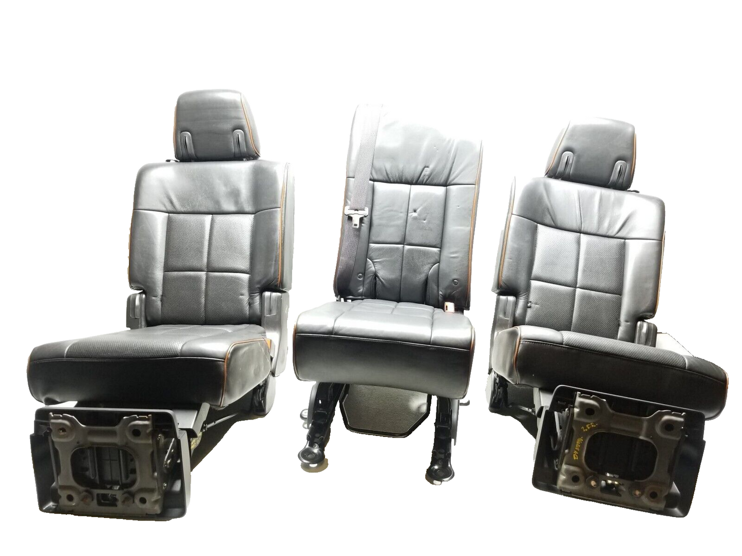 07 08 09  Lincoln Navigator Seat 2nd Row Rear Seat Left Center Right 3pcs OEM