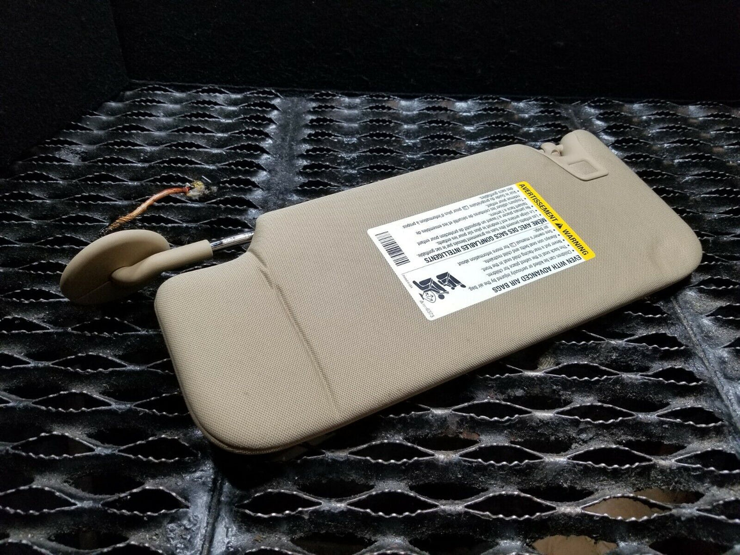 06 07 08 09 Cadillac STS Right Passenger Sun Visor OEM
