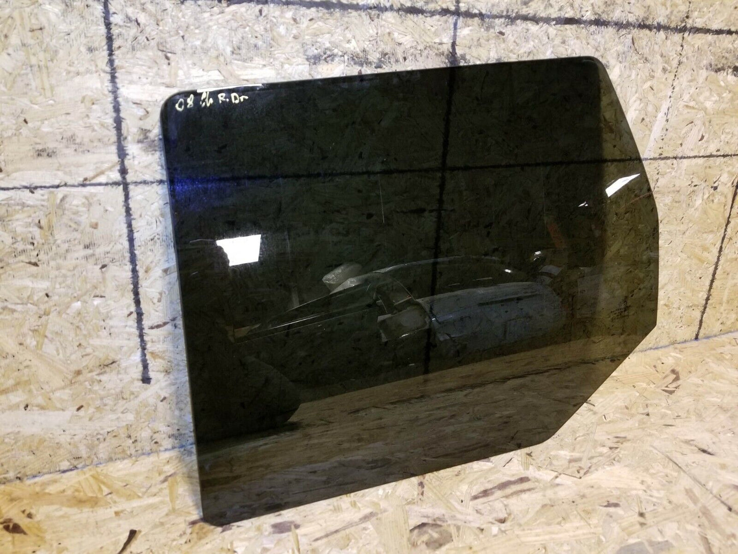 07 08 09 10 Jeep Grand Cherokee Rear Left Driver Side Door Window Glass OEM