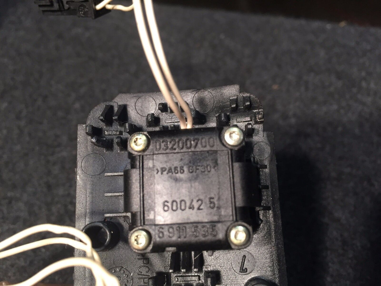 02 03 04 05 BMW 745i 745li E65 E66 Steering Wheel Adlustment & Heat Switch OEM