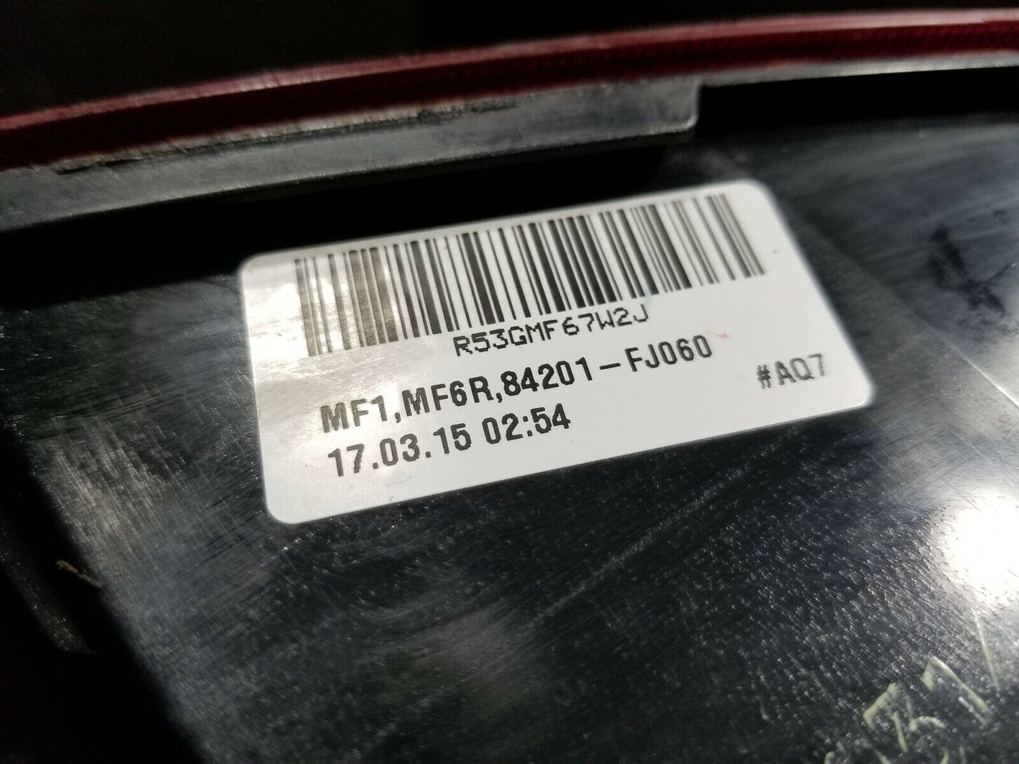 13 14 15 Subaru Xv Crosstrek Right Passenger Side Tail Light OEM 86k Miles