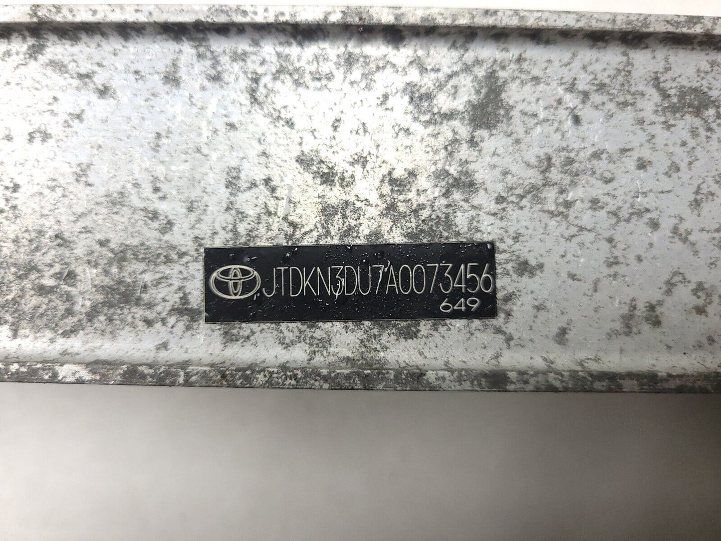 10-15 Toyota Prius Rear Bumper Reinforcement Absorber Bar OEM