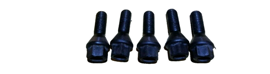 04 05 06 07 BMW 530xi E60 Wheel Lug Nut Bolt 5pcs OEM