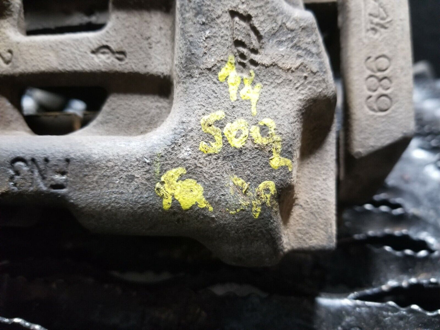 14 15 16 17 Fiat 500l Front Brake Caliper Left Driver Side OEM