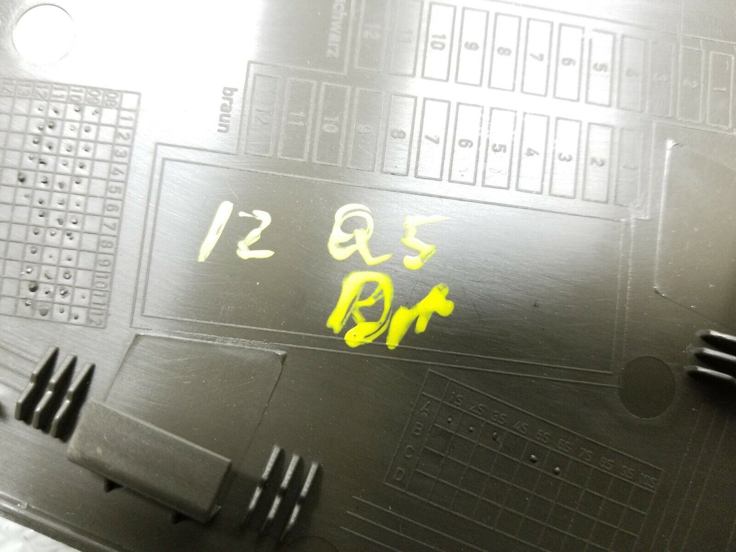 10 11 12 Audi Q5 Dash End Cap Cover Left Driver Side OEM 72k Miles