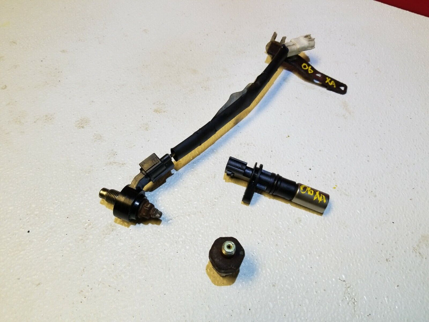 04 05 06 Scion Xa 1.5l Crankshaft Knock Oil Pressure Sensor 3pcs OEM 1nz-fxe