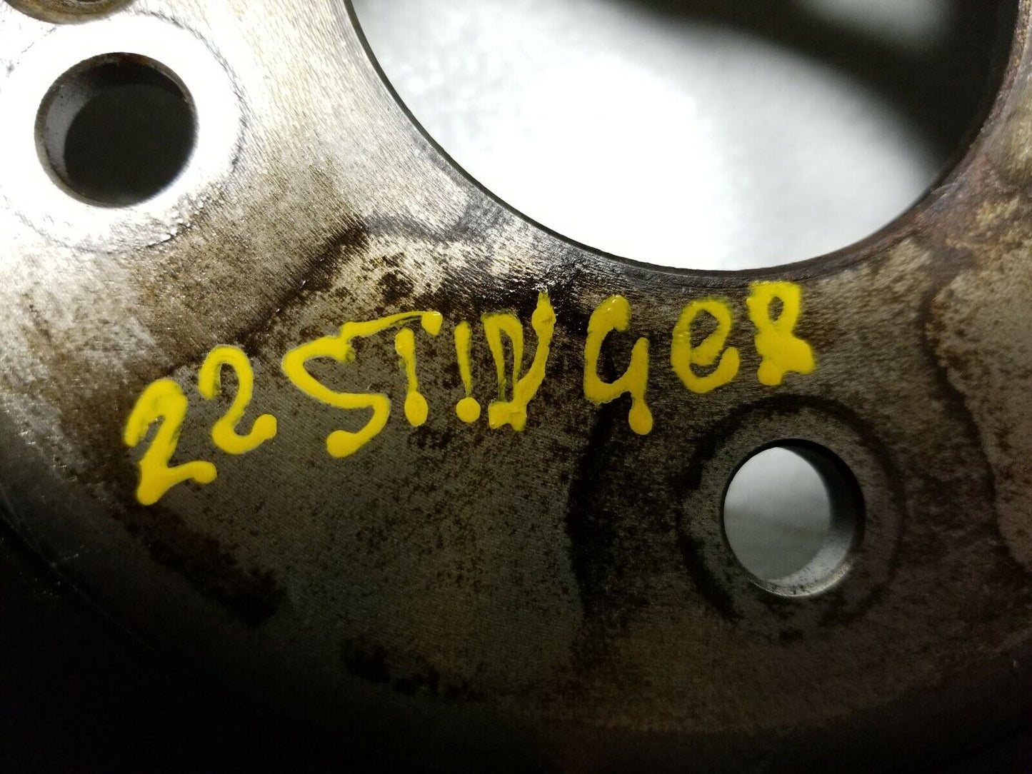 20 21 22 Kia Stinger Brake Disc Rotors 4pcs OEM 312 Miles