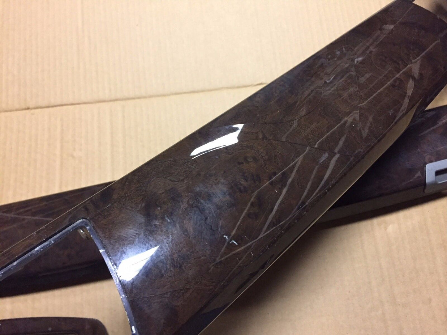 02 03 04 05 BMW 745i E65 Interior Dash Trim Center Console Wood Set OEM