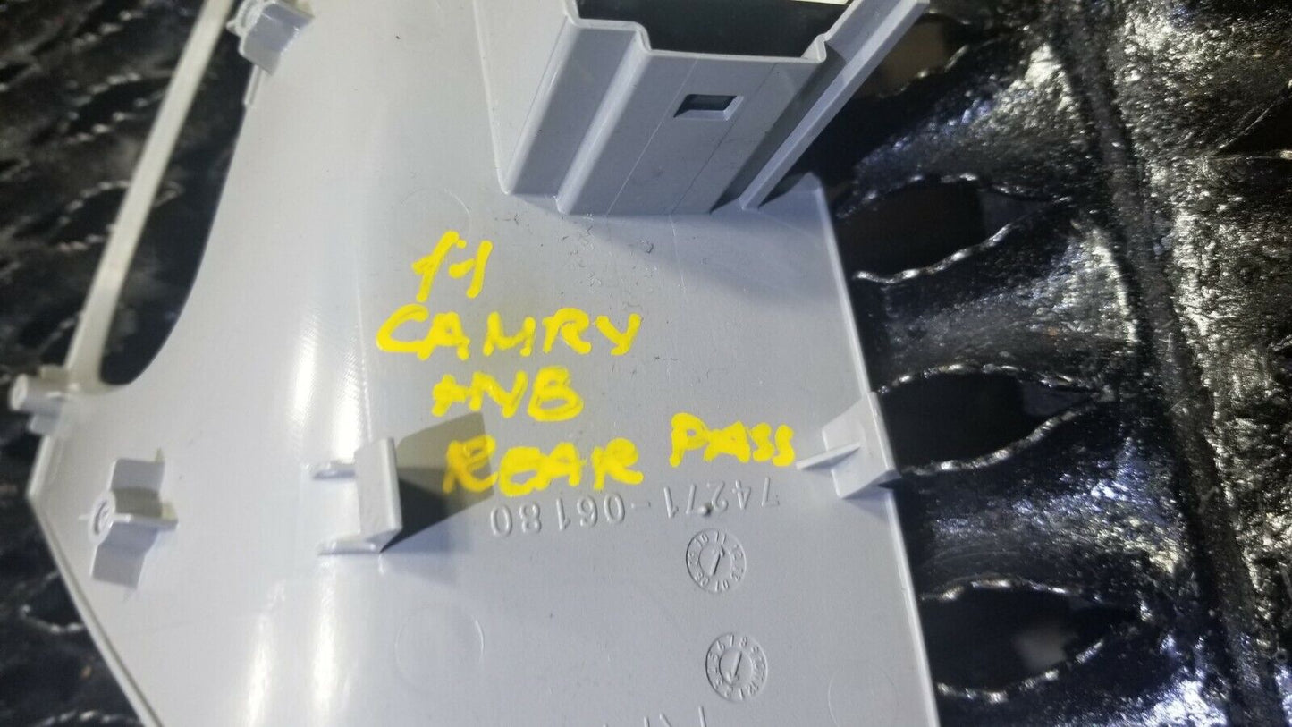 09 10 11 Toyota Camry Passenger Side Rear Window & Door Lock Switch Trim OEM