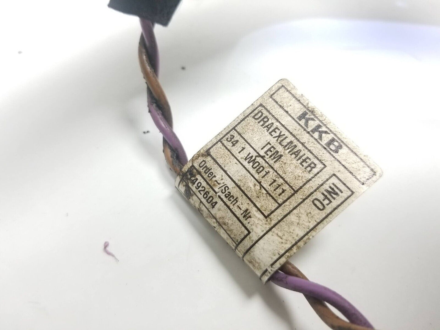09 10 11 12 BMW 750li Positive Battery Cable OEM