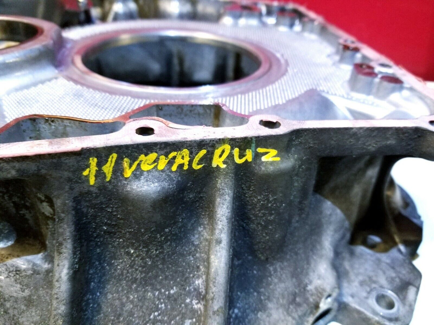 07 08 09 10 11 12 Hyundai Veracruz Automatic Transmission Bell Housing OEM