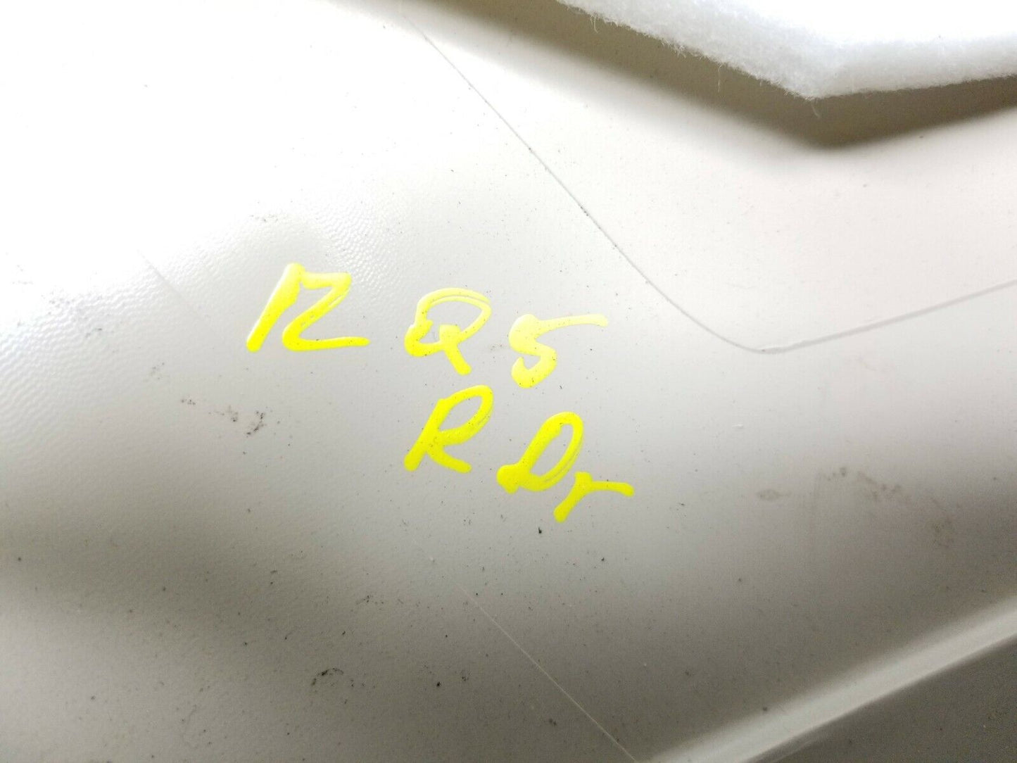 10 11 12 Audi Q5 Rear Left Driver D Pillar Cover Trim OEM 72k Miles