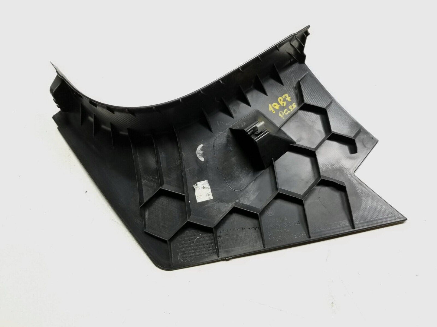 12-19 Volkswagen Passat B7 Front Lower Kick Panel Trim Passenger Side Right OEM