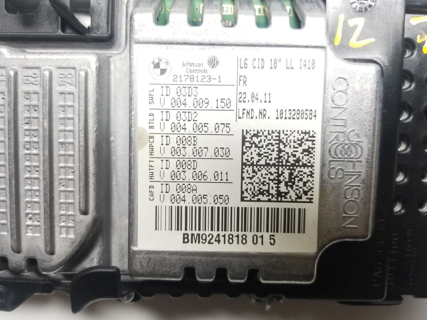 09 10 11 12 BMW 750li Navi Info Display Screen OEM