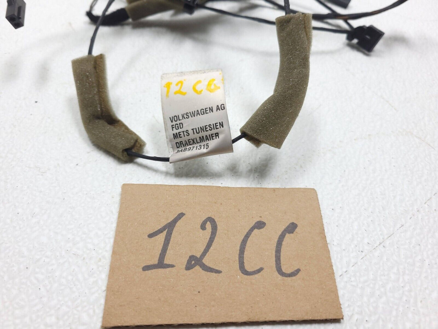 09 10 11 12 Volkswagen Cc Center Console Wire Harness 3ab971315 OEM