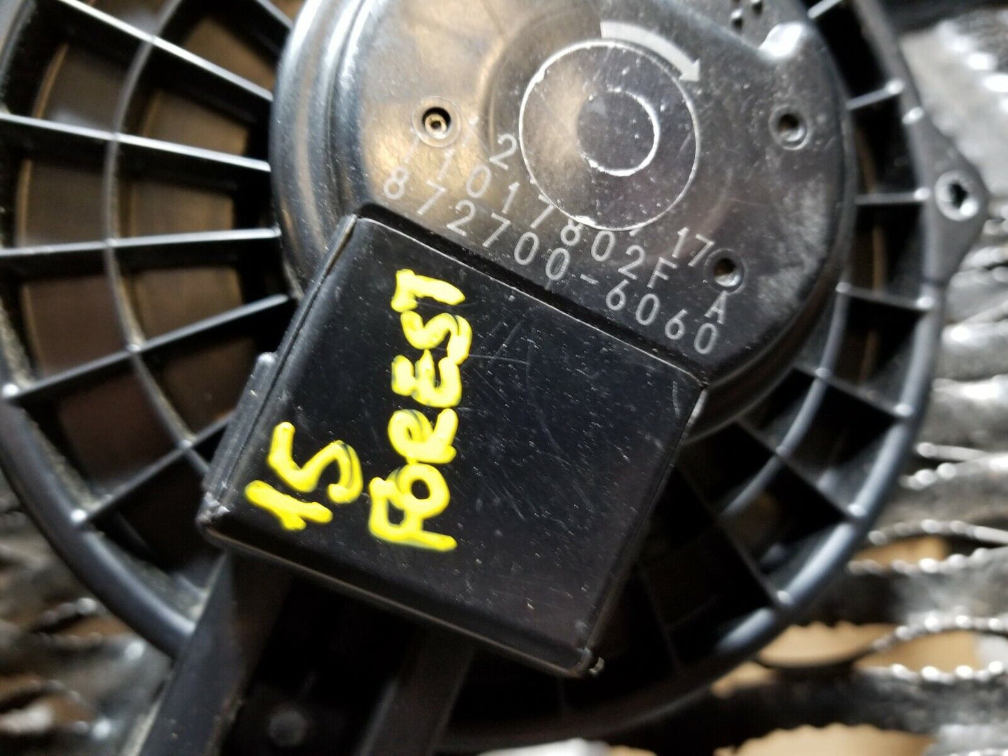 14 15 16 Subaru Forester Blower Motor OEM