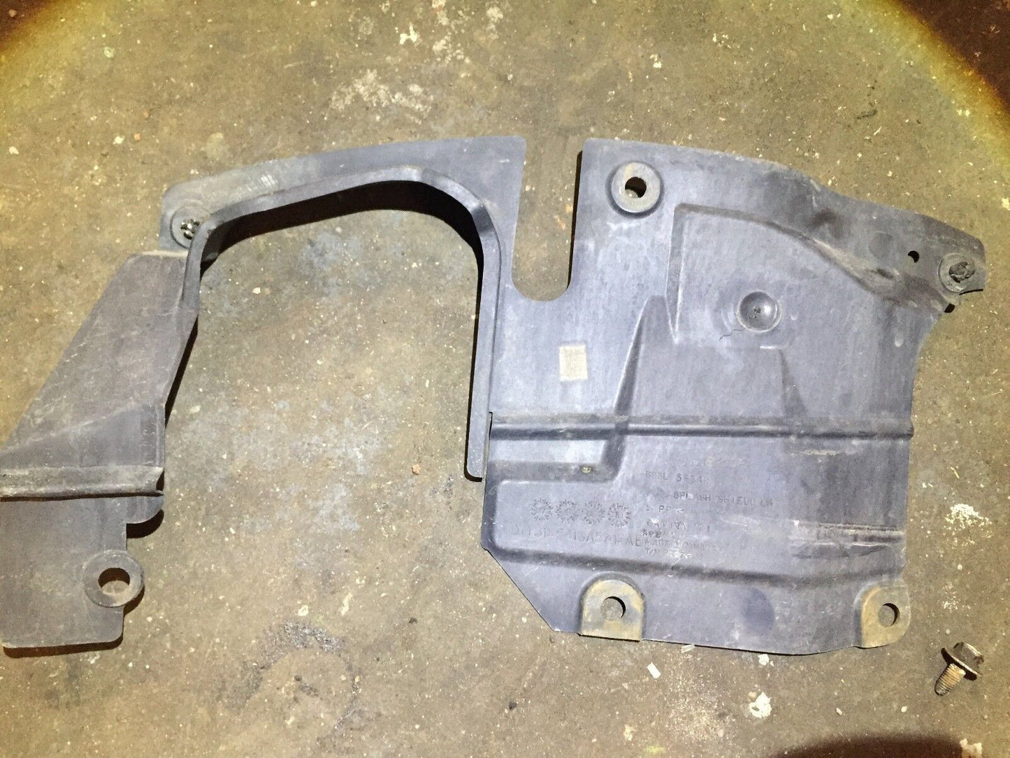 09 10 11 12 13 Mazda 6 Driver Side Engine Splash Shield OEM