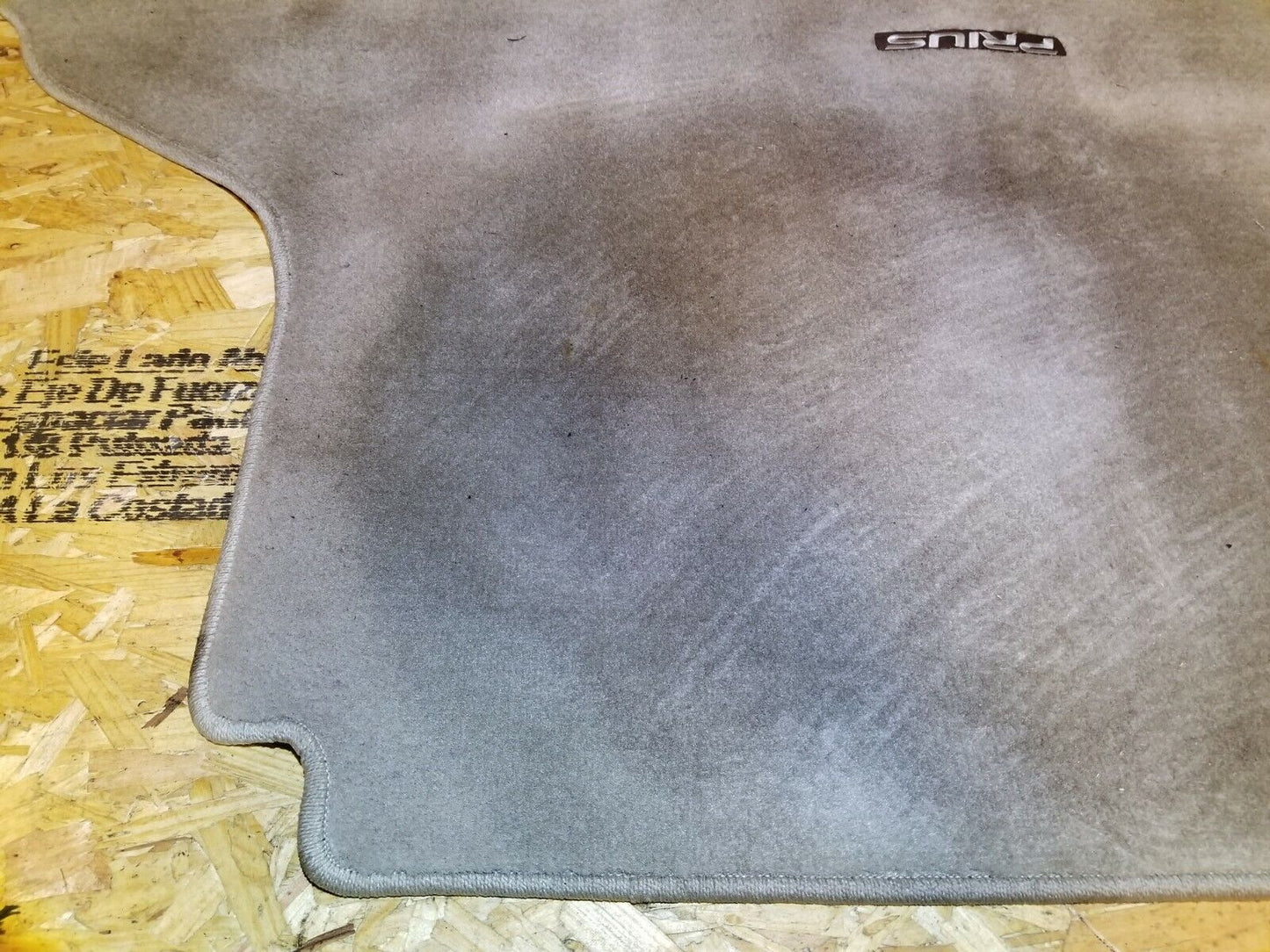 06 07 08 09 Toyota Prius Carpet Rear Cargo Trunk Mat Liner OEM