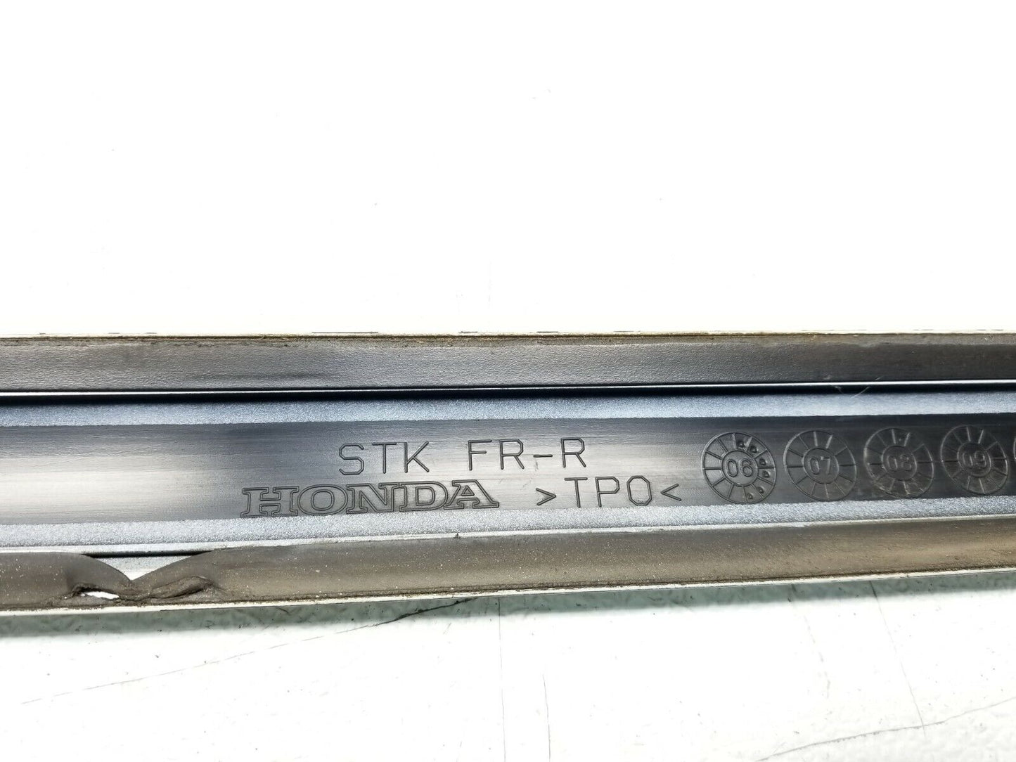 07 08 09 Acura RDX Front Right Pass Side Door Molding Trim OEM