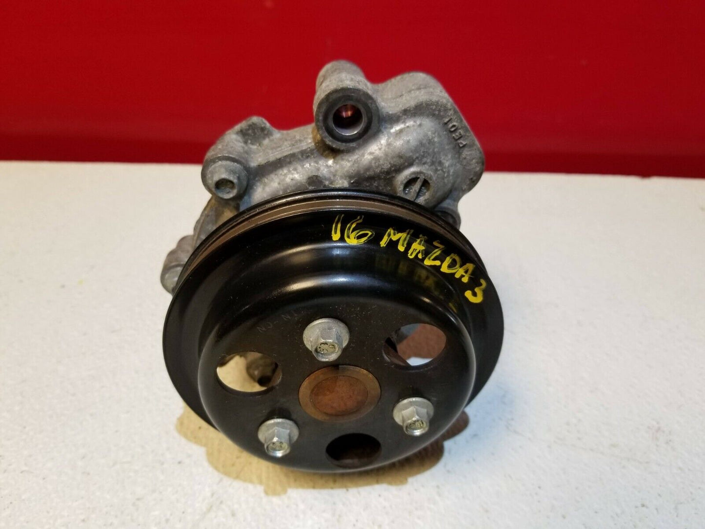 14 15 16 Mazda 3 2.0l Engine Water Pump OEM 41k Miles