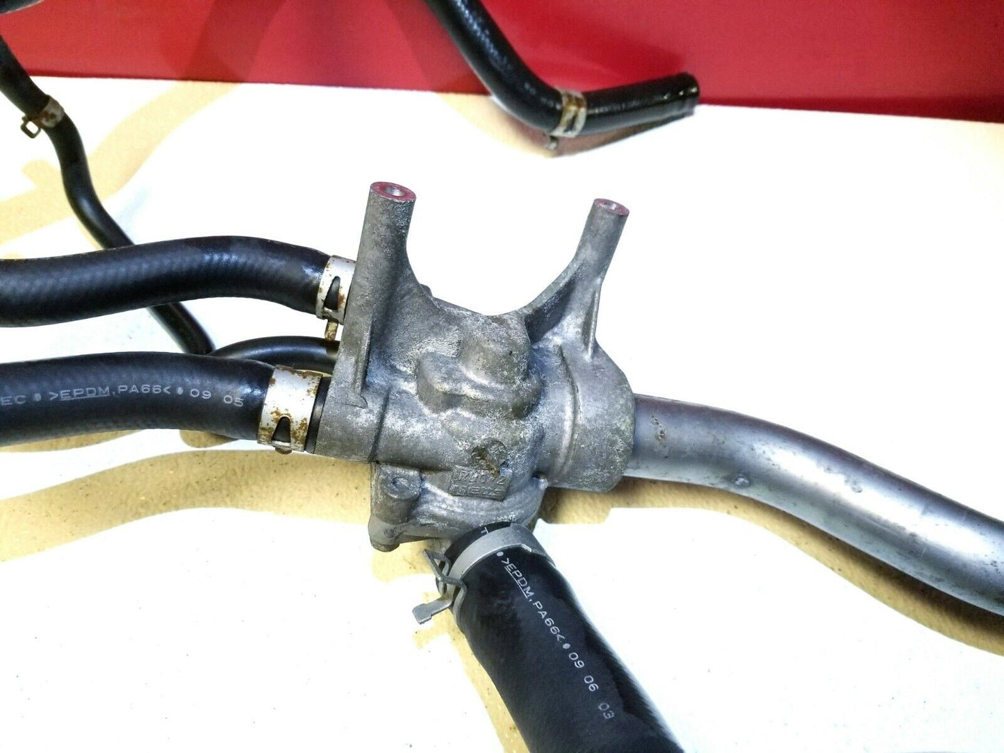 10 11 12 13 14 Honda Insight Thermostat Housing Coolant Hose Pipe OEM
