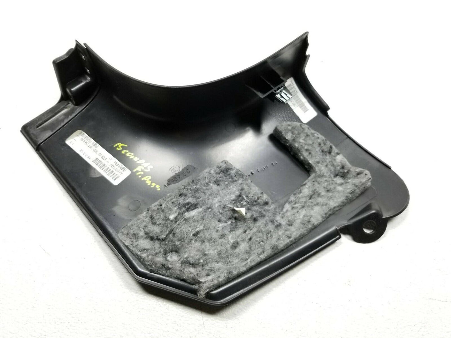 13 14 15 16 Jeep Compass  Front Right Passenger Lower Cowl Kick Plate Trim OEM