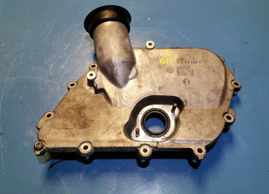 06 07 08 09 Volkswagen Golf Rabbit 2.5l Front Engine Upper Timing Cover OEM