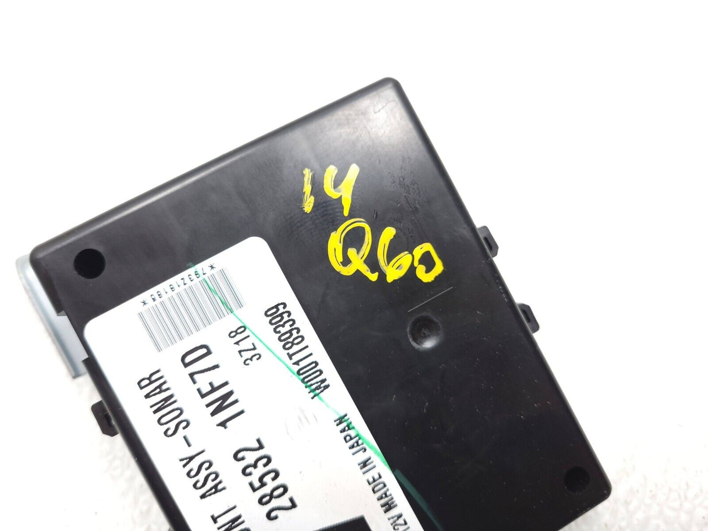 2014 2015 Infiniti Q60 Sonar Control Module 285321nf7d OEM
