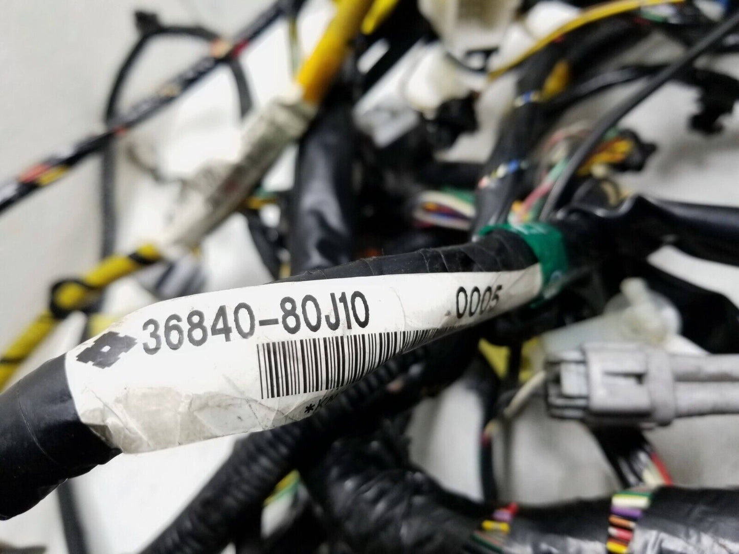 2007 - 2013 Suzuki SX4 Interior Wire Harness OEM 70k Miles