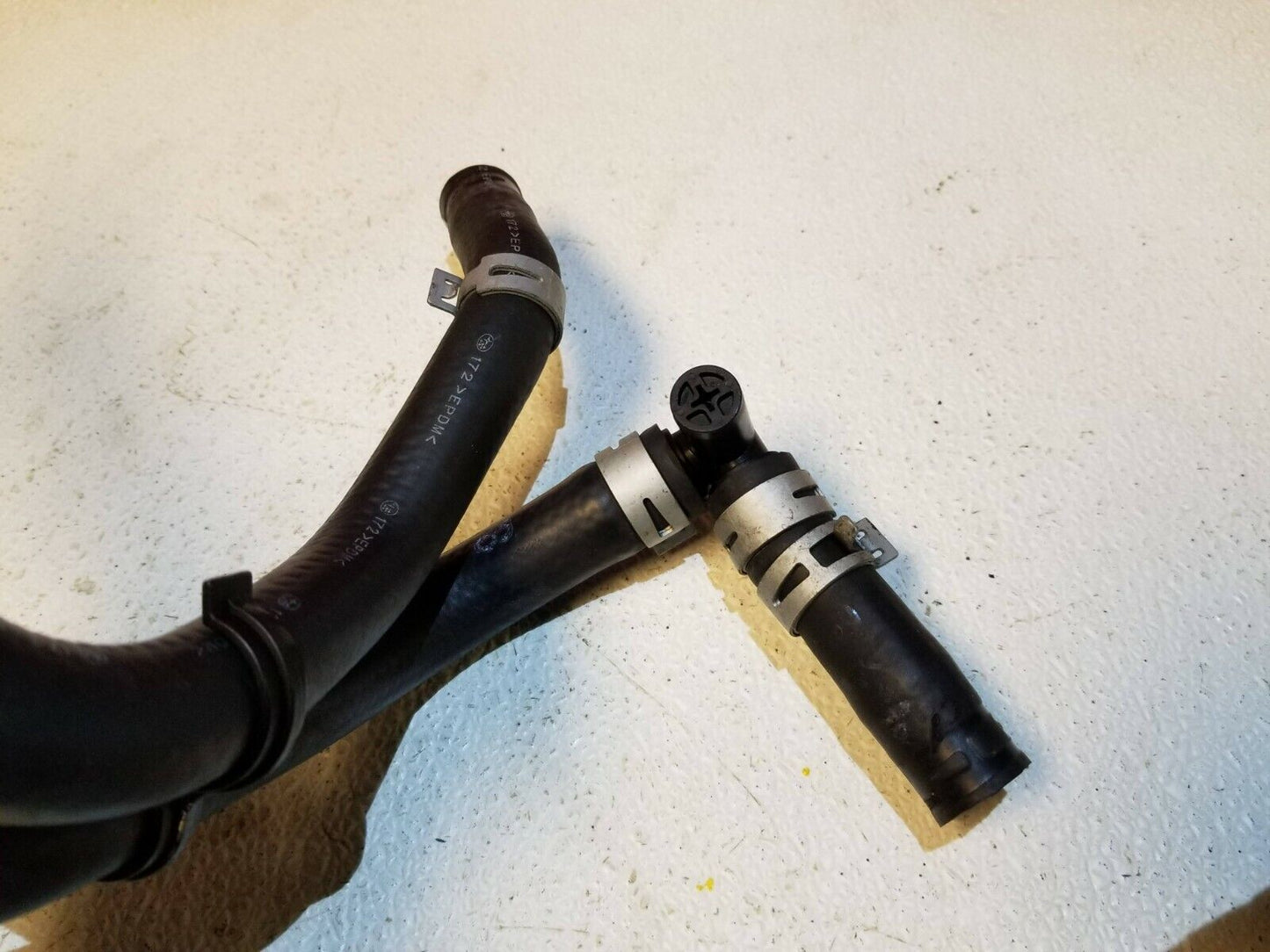 17 18 19 Subaru Impreza 2.0l Engine Coolant Hose Line Pipe 2pcs OEM 64k