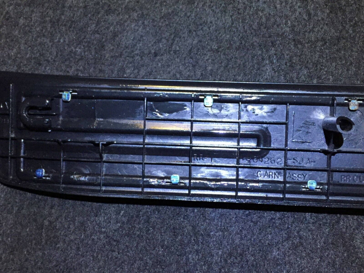 06 07 08 Acura Rl Rear Left Driver Door Step Scuff Sill Plate Trim Panel OEM D41