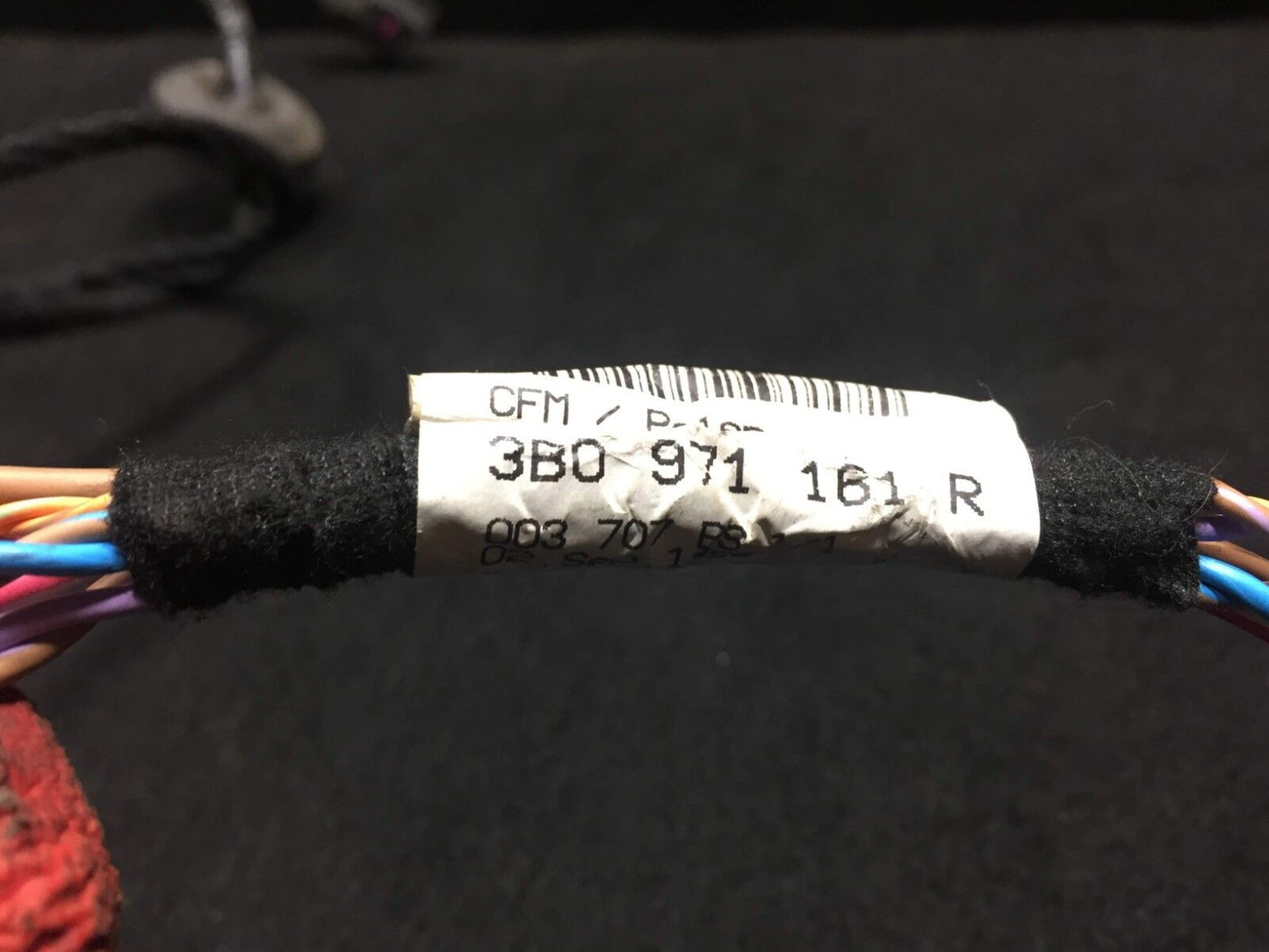 02 03 04 05 Volkswagen Passat Rear Right Pass Side Wire Harness OEM D23