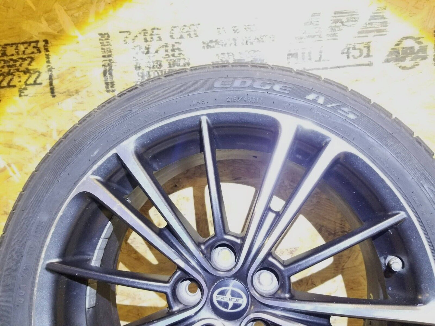 13 14 15 16 Scion Fr-s Wheel Rim 17x7j 17" R17 & Tire 215/45r17 OEM