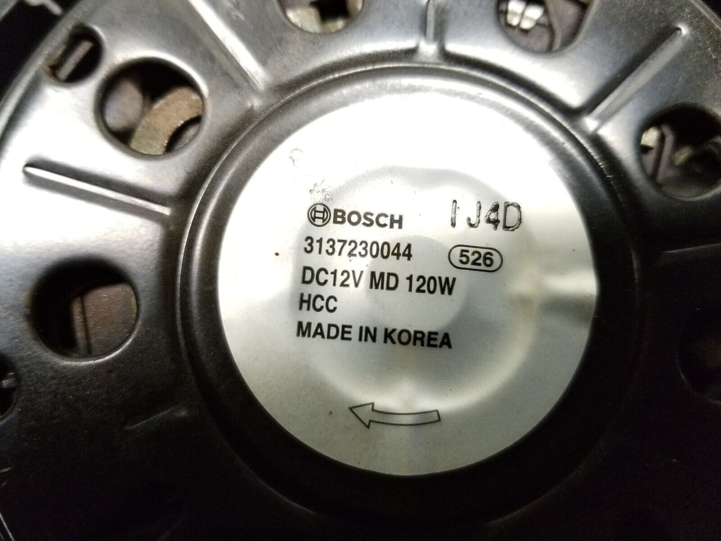 14 15 16 Kia Forte Radiator Cooling Fan Motor 2.0l OEM