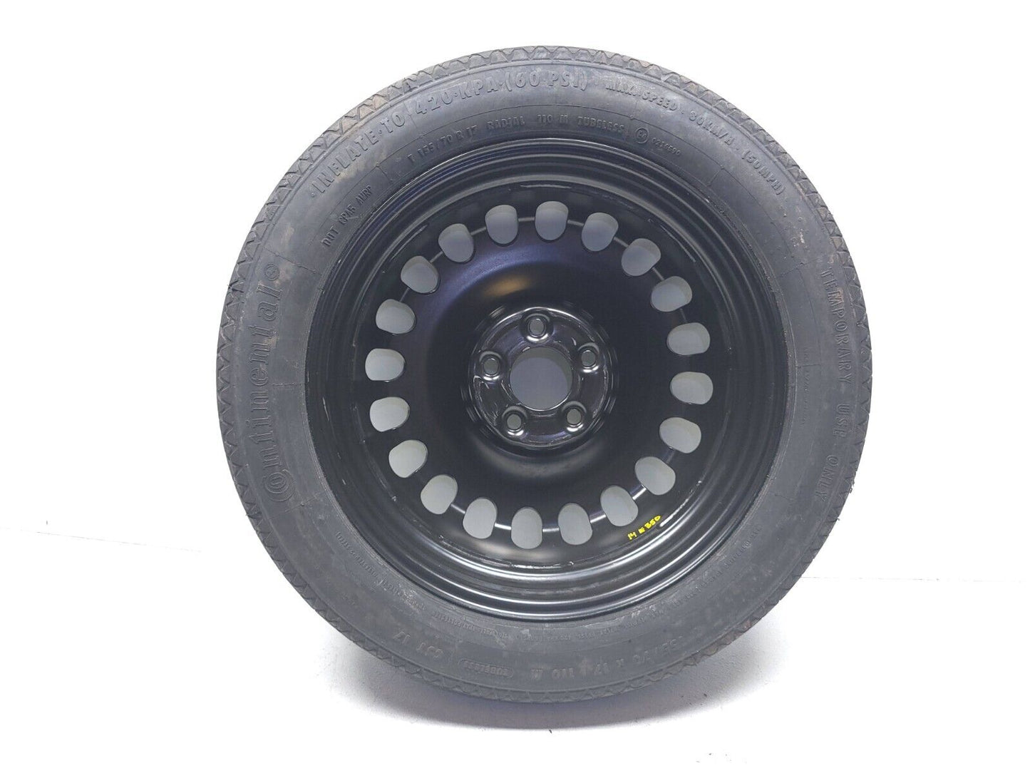 2011 - 2015 Mercedes E350 W212 Spare Tire 155/70r17 OEM