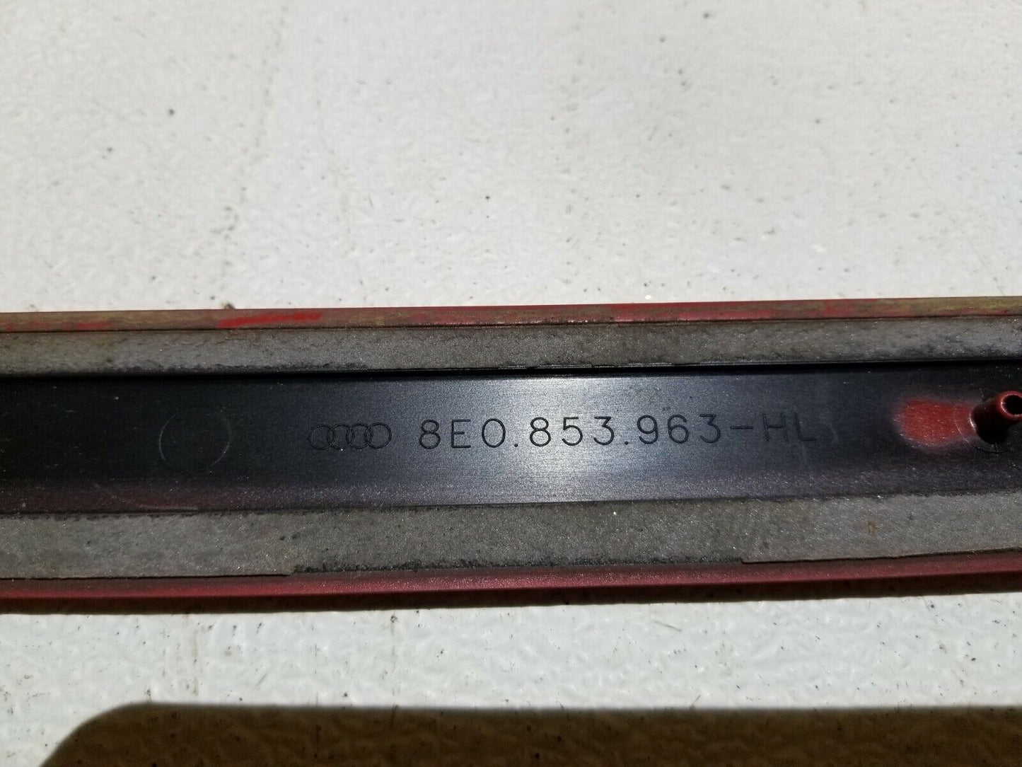 06 07 08 Audi A4 Rear Left Driver Door Trim Molding OEM 85k Miles
