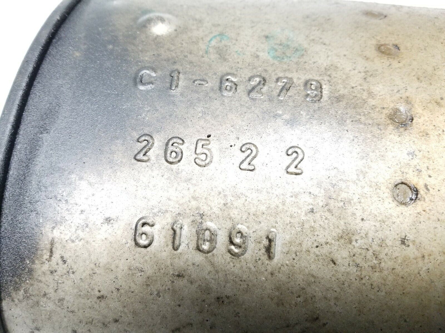 12 13 14 15 16 Fiat 500 Rear Exhaust Muffler W/o Turbo OEM