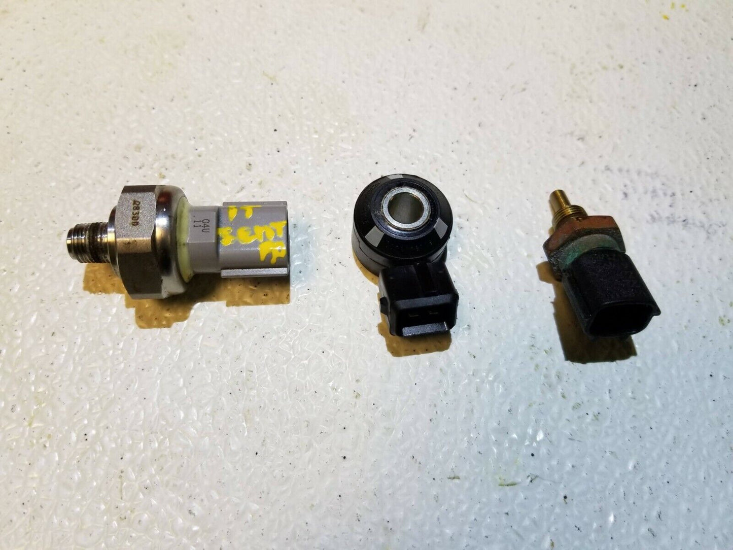 16 17 18 Nissan Sentra 1.8l Temp Oil Pressure Knock Sensor 3pcs OEM 40k Miles