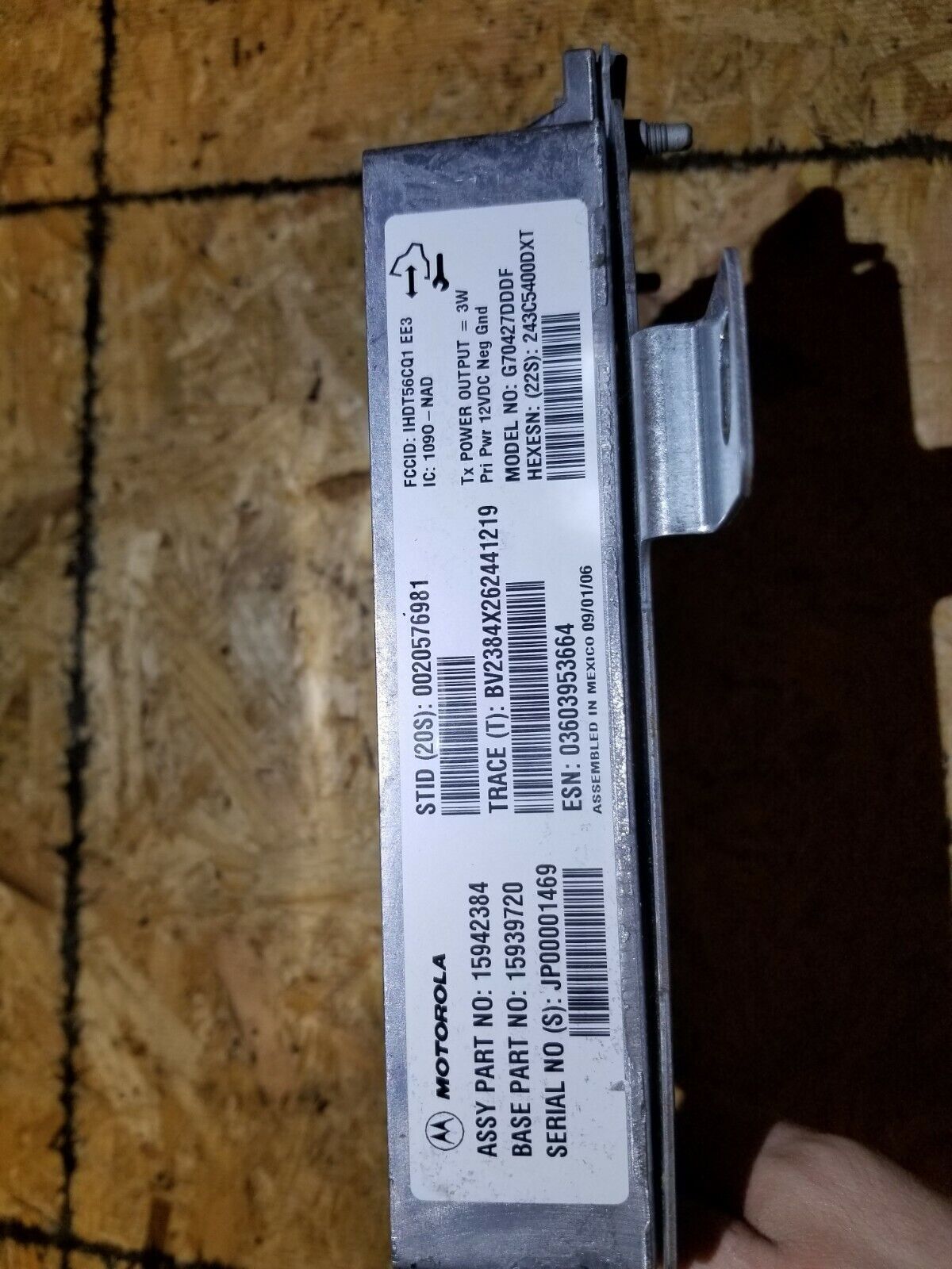 07 08 09 Cadillac SRX Onstar Communication Control Module Computer OEM