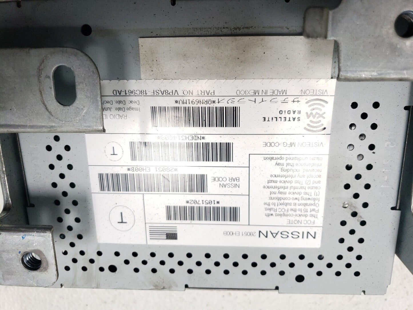 11 12 13 14 Nissan Juke Satellite Radio Receiver Control Module 28051-eh00b OEM