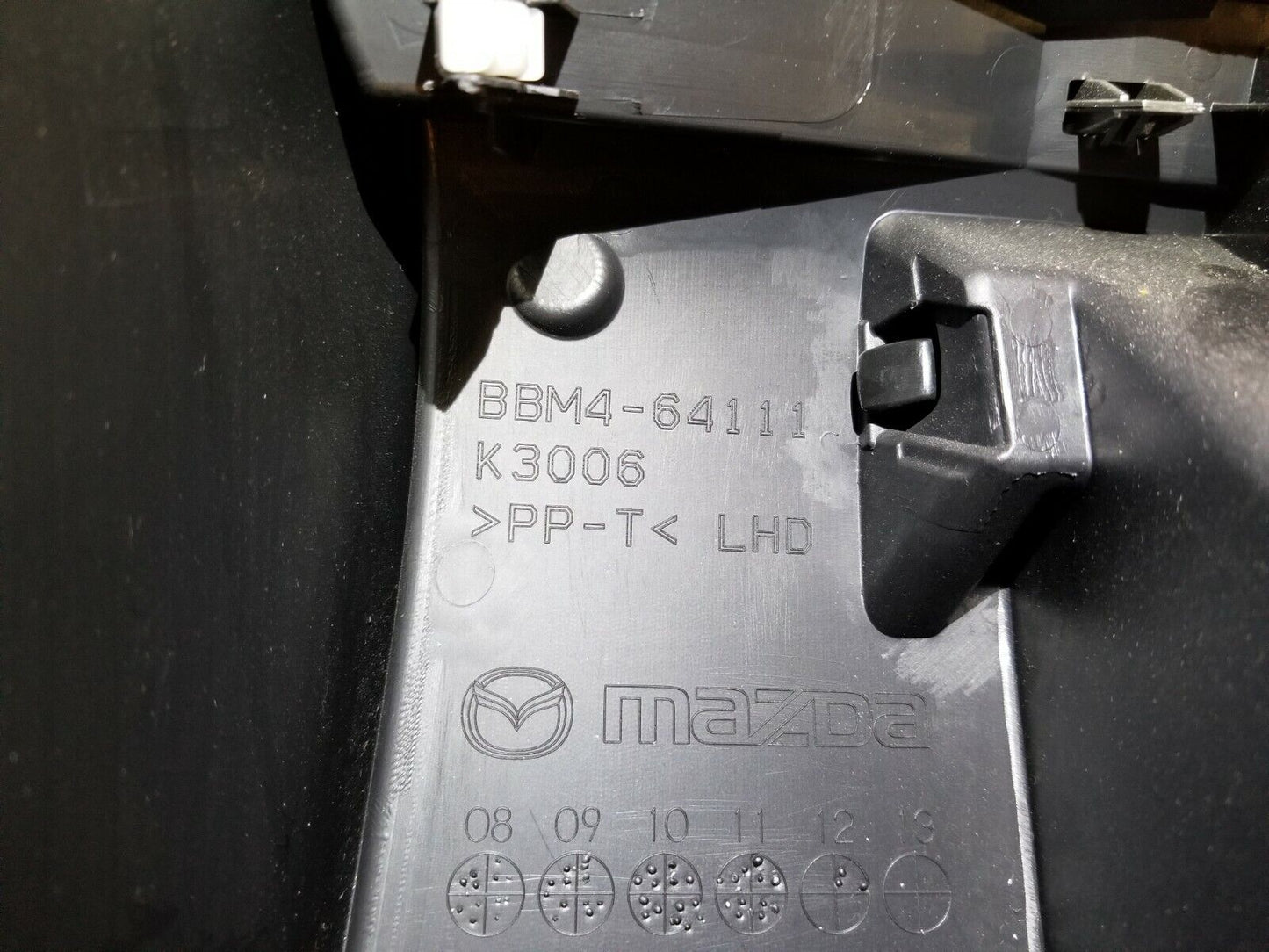 10-13 Mazda 3 Glove Box OEM