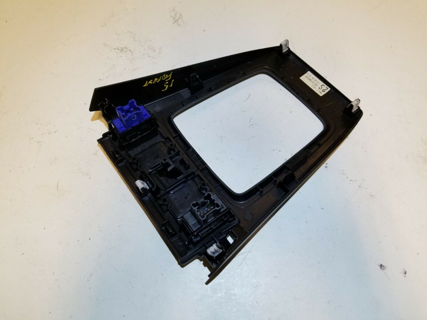 14 15 16 Subaru Forester Center Console Shift Cover Bezel 92121sg010 OEM