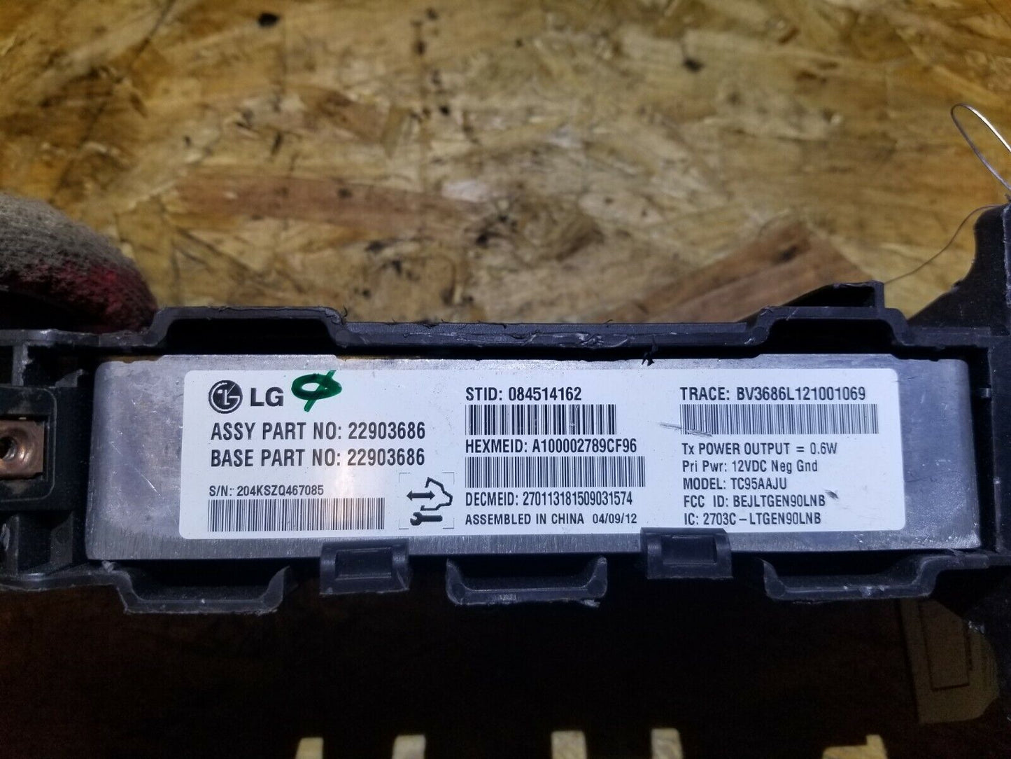 13 2013 Chevy Cruze Onstar Communication Computer Module OEM N86