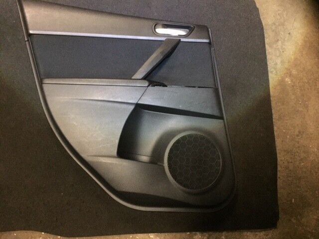 09 10 11 12 13 Mazda 3 Hatch Rear Left Door Trim Panel Driver Side OEM