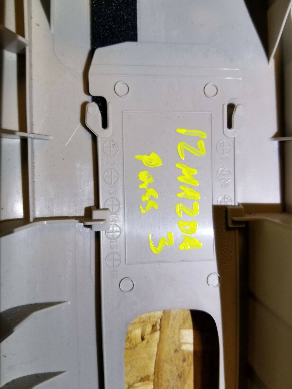 10 11 12 13 Mazda 3 Center Upper B Pillar Trim Left Driver Side OEM