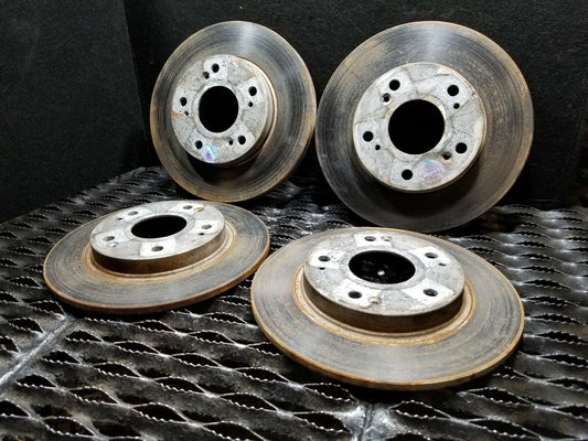 11 12 13 14 15 16 Honda Cr-z Brake Disc Rotor Front & Rear 4pcs OEM 82k