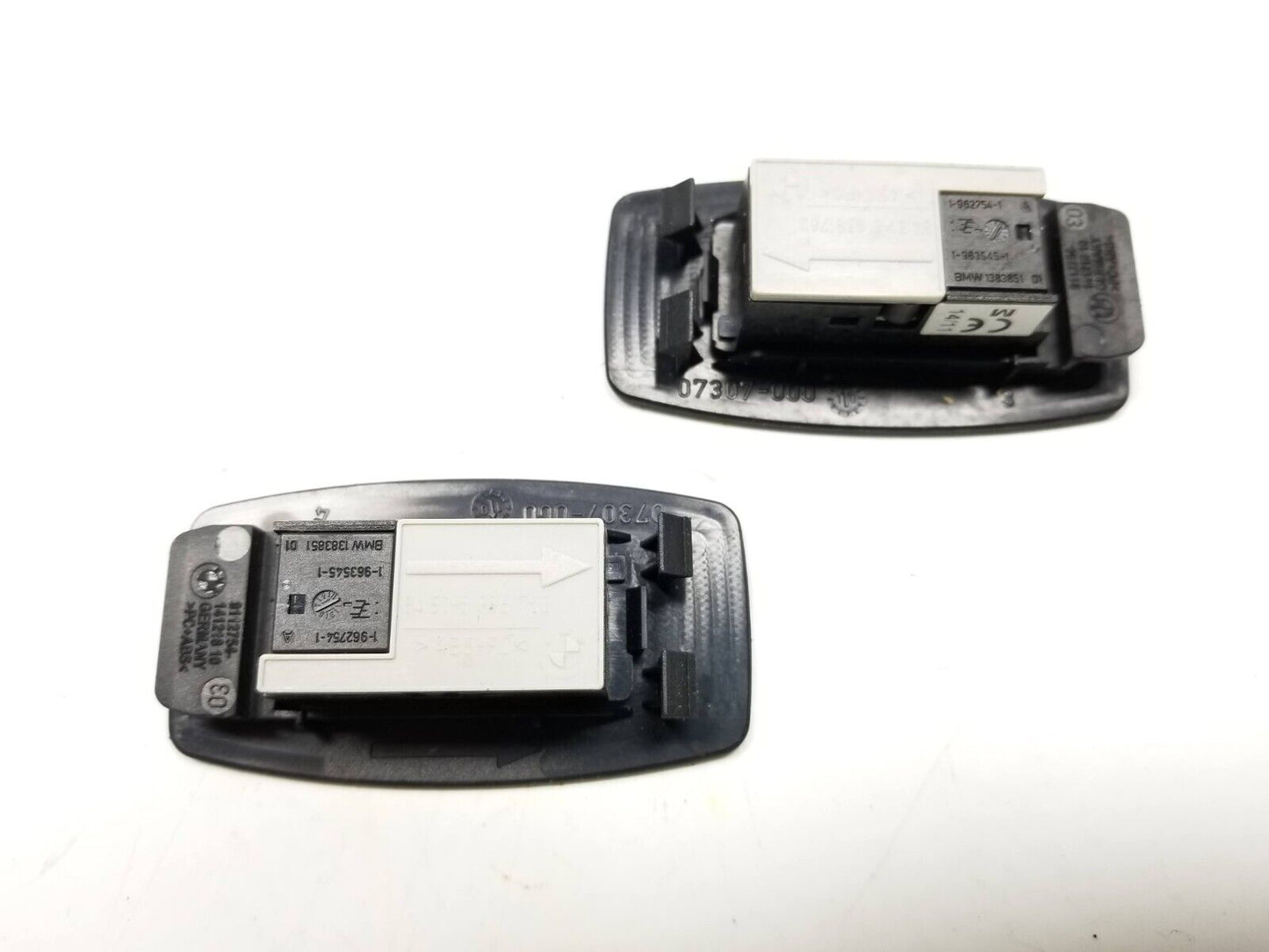 09 10 11 12 BMW 750li F02 Hands Free Mic Microphone Overhead 2pcs OEM