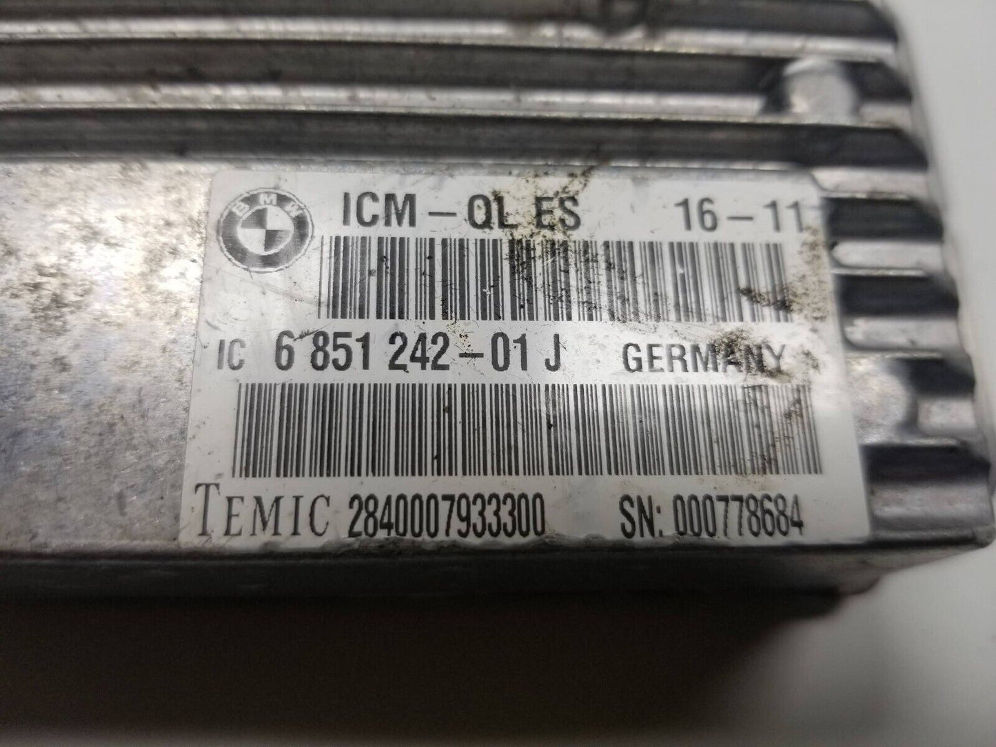 09 10 11 12 BMW 750li Dynamic Drive Integrated Chassis Control Module OEM