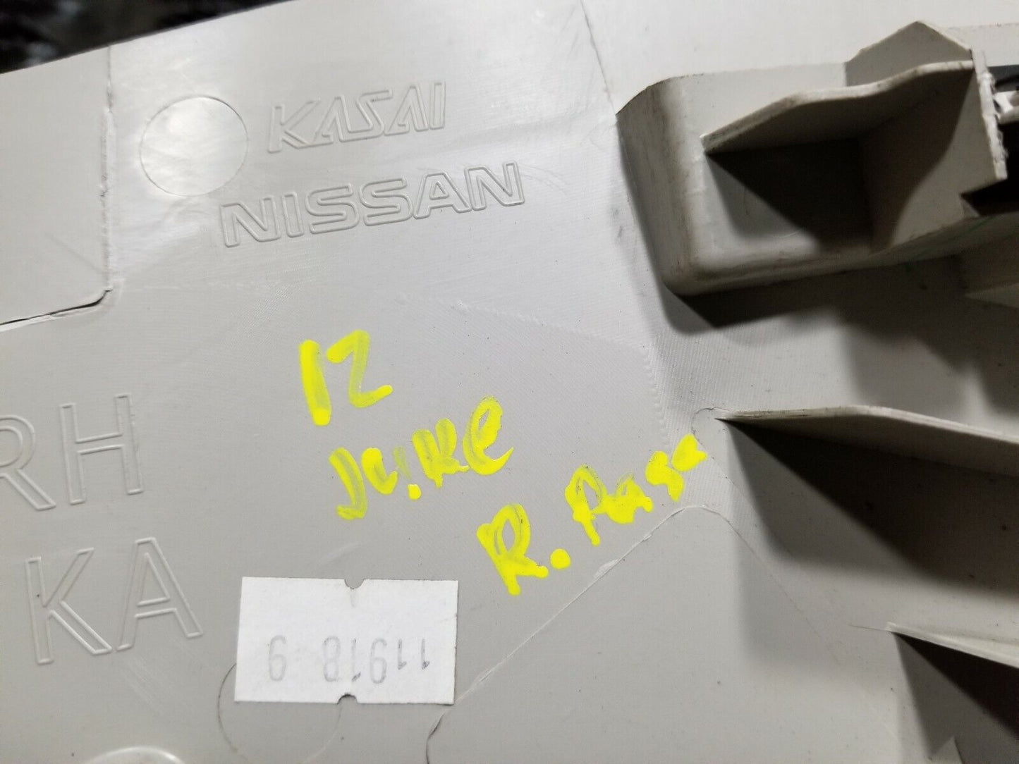 11 12 13 14 Nissan Juke Passenger Right Rear C Pillar Trim Panel OEM